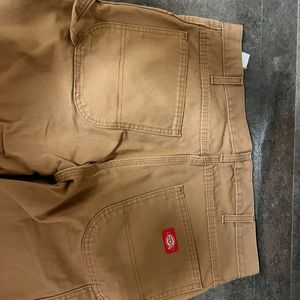 Men Dickies Kacki Work Pants 32x34 NWOT